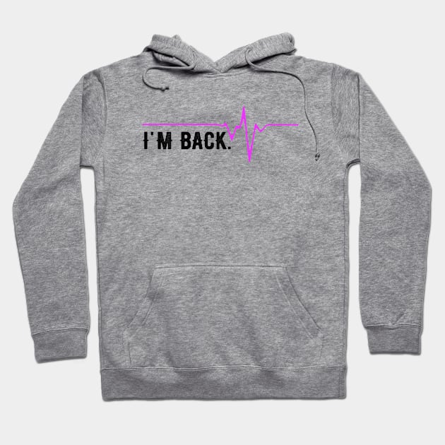 Heart Attack Survivor Recovery Get Well Soon Gift Hoodie by OriginalGiftsIdeas